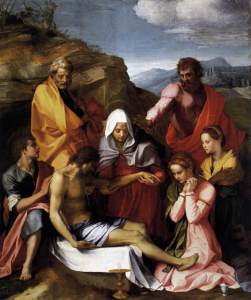 Andrea del Sarto, Pietà, 1523
